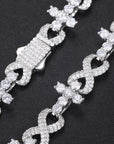 Crosslink Moissanite Chain & Bracelet