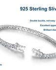 Moissanite Tennis Bracelets